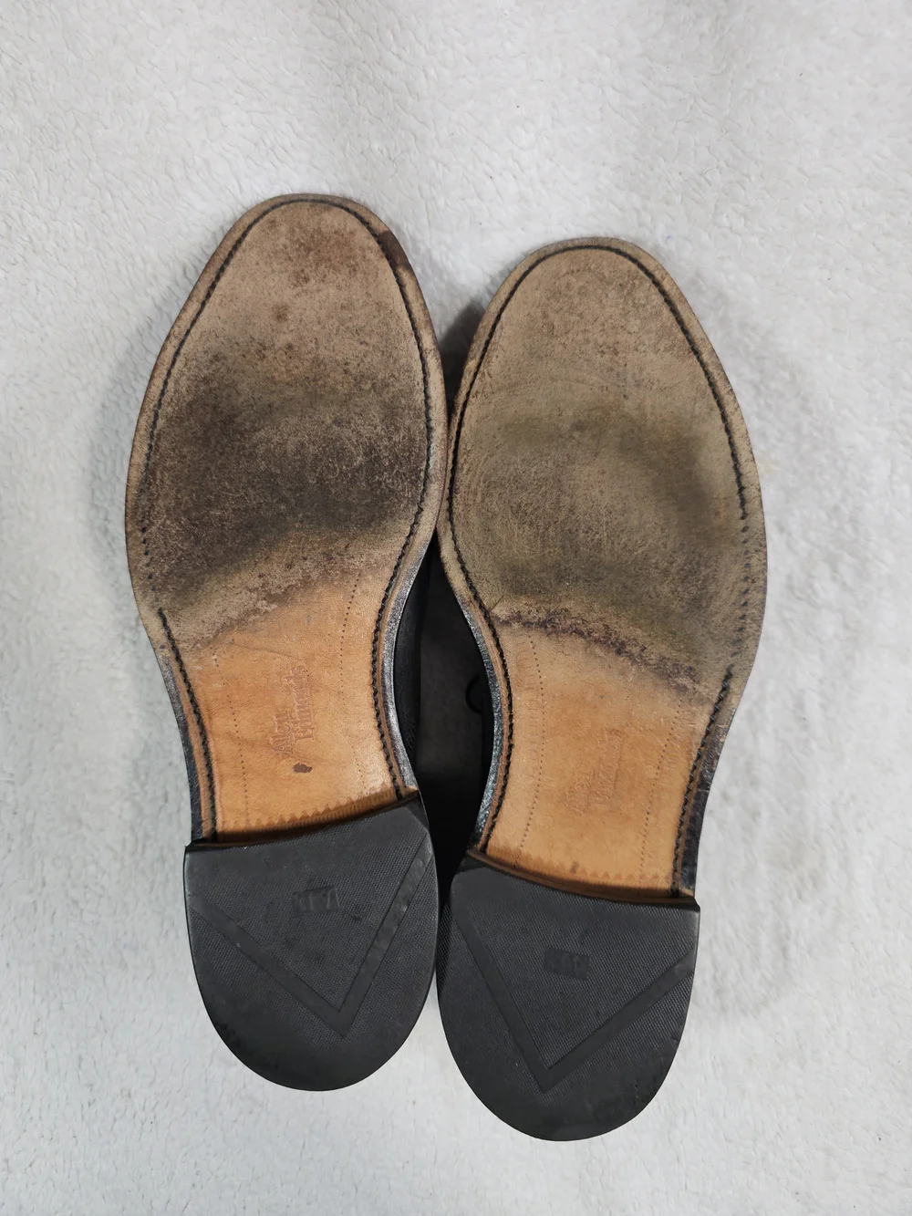Allen Edmonds Park Avenue Cap Toe Dress Shoes Mens 11  Black Leather Oxford USA.
